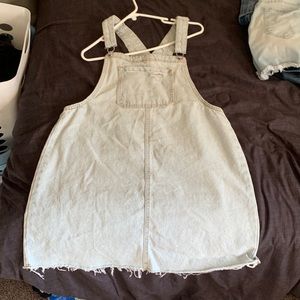 Jean coverall dress